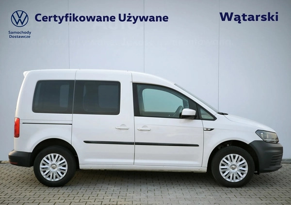 Volkswagen Caddy cena 72900 przebieg: 122337, rok produkcji 2019 z Wąsosz małe 154